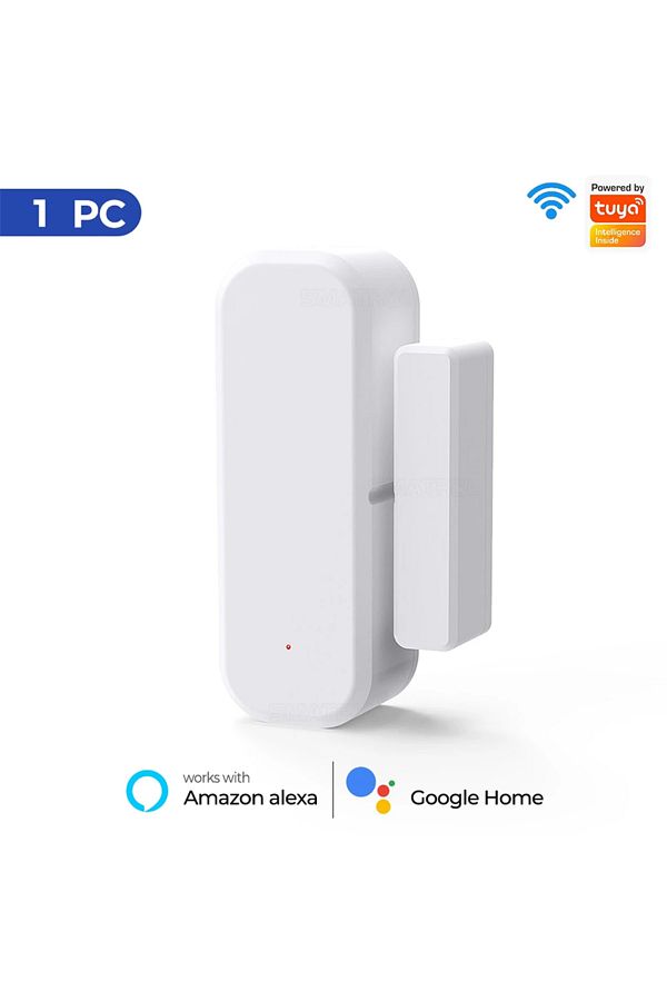 Choice-Tuya Wifi Tuya Wifi Smart Door Window Sensor Smart Home Security Protection Alarm System Door Open C 1