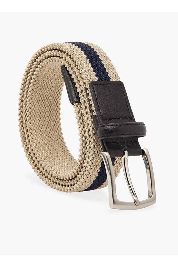 LBL by Shoexpress-LBL by Shoexpress Textured Belt with Pin Buckle Closure 1