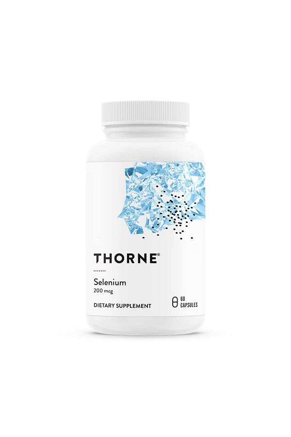 Thorne-Selenium - 200 mcg Selenium Supplement for Antioxidant Support - 60 Capsules 1