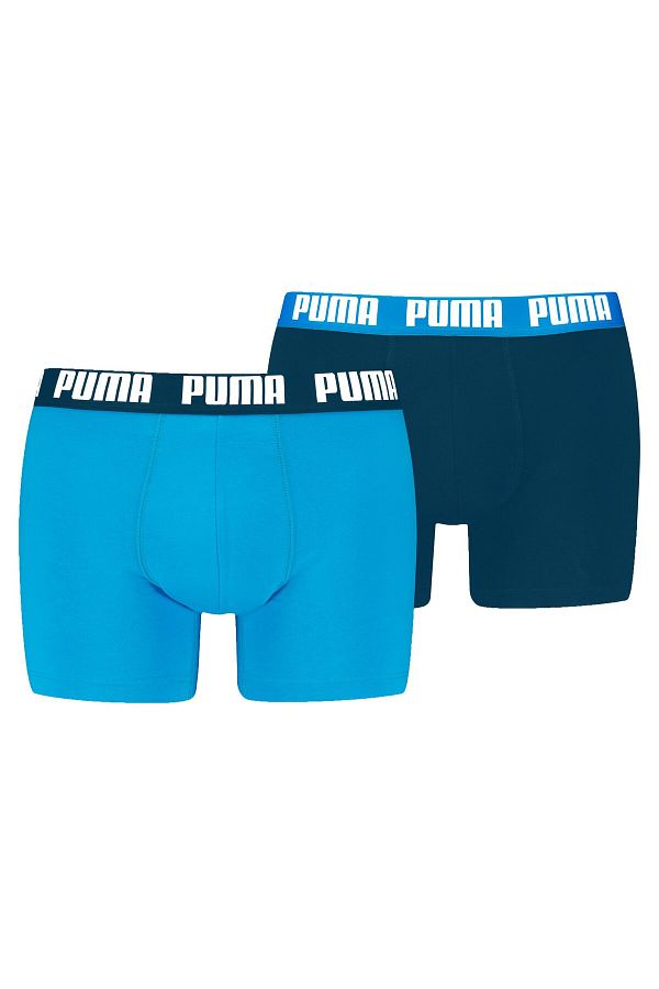 Puma-Herren Boxershorts, 2er Pack - Everyday Basic Boxers 2P, Cotton Stretch, einfarbig 1