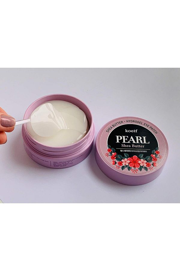 Petitfee-Koelf Pearl & Shea Butter Hydro Gel Eye Patch 60ea Best Korean Cosmetics 1