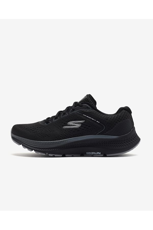 SKECHERS-Go Run Consistent 2.0 - Mile Marker Men's Black Running Shoes 220865   Blk 1