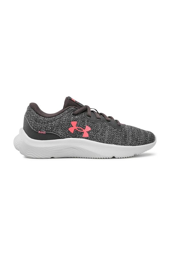 Under Armour-Γκρι παπούτσια για τρέξιμο για ενήλικες 1