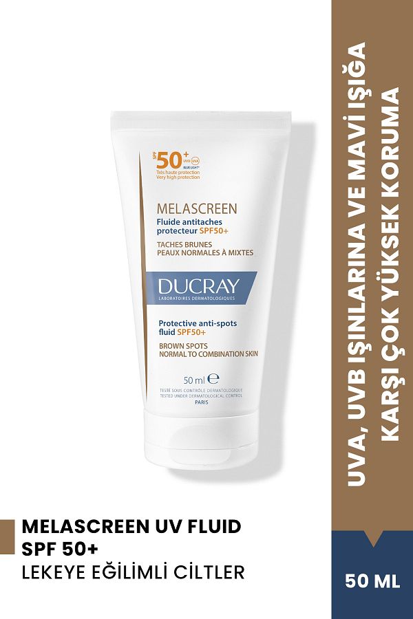 Ducray-Melascreen Uv Fluid Spf 50+ Anti-Blemish Sunscreen for Normal and Combination Skin 50 ml 1