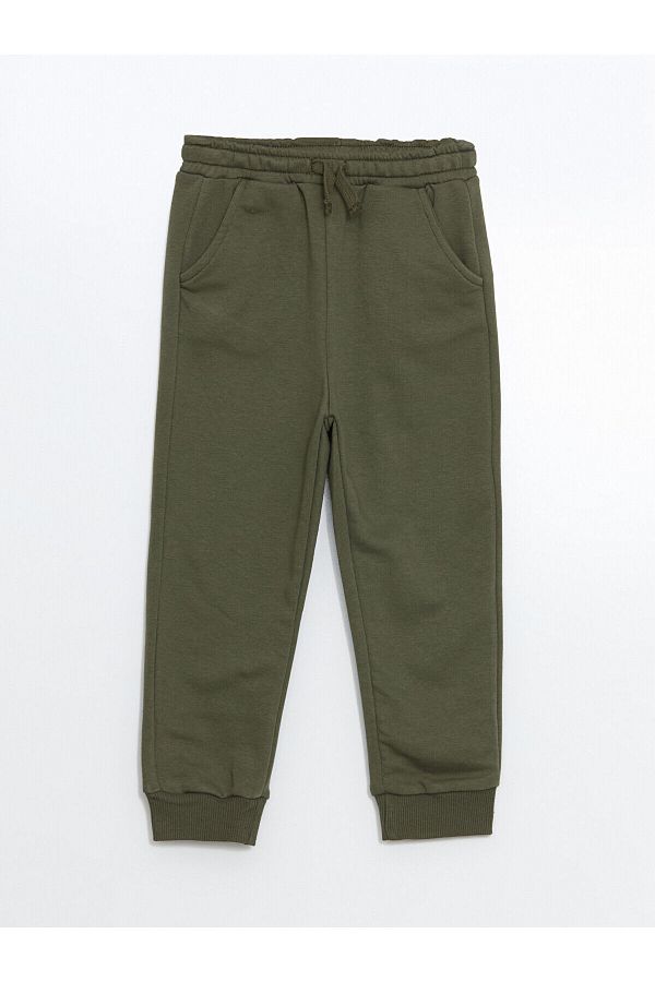 LC Waikiki-Basic Boy's Jogger Tracksuit Bottom with Elastic Waist 1