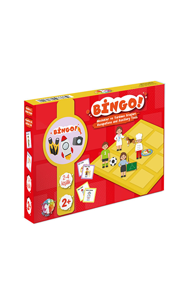 MERT BEBEK BİNGO - TOMBALA OYUNU / MESLEKLER VE YARDIMCI ARAÇLARI - OCCUPATİONS AND AUXİLİARY TOOLS