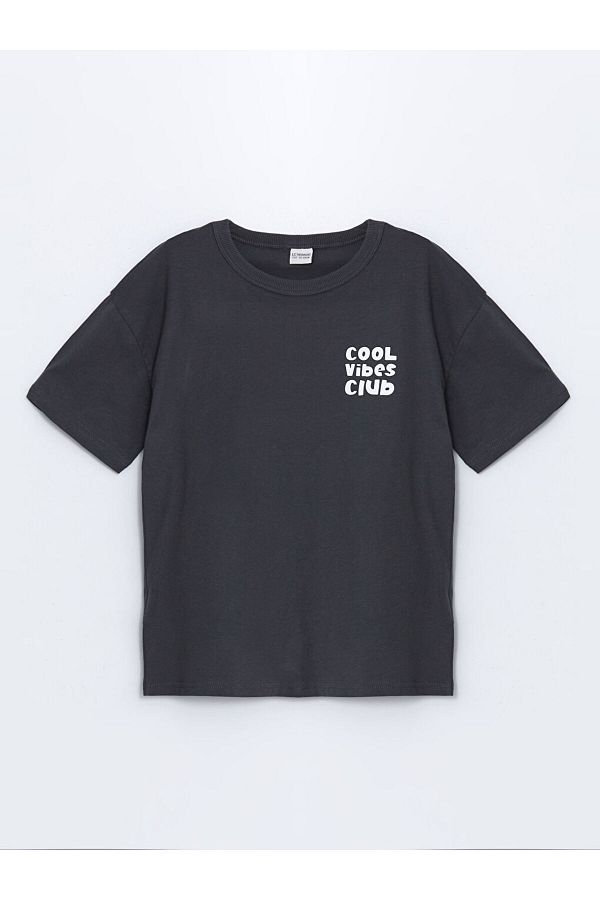 LC Waikiki-Lcw Crew Neck Boy T-Shirt 1
