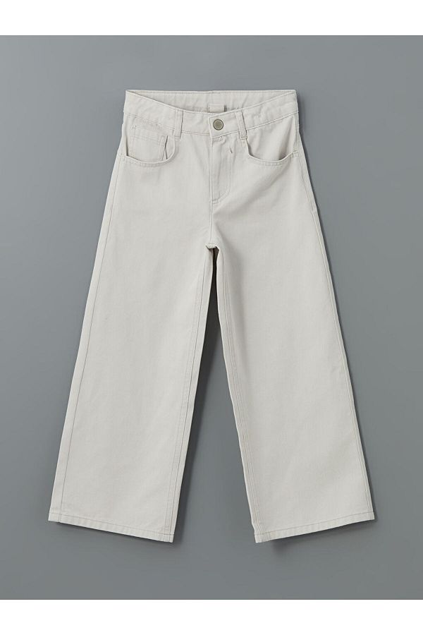 LC Waikiki-Girl's Pants with Adjustable Elastic Waist 1