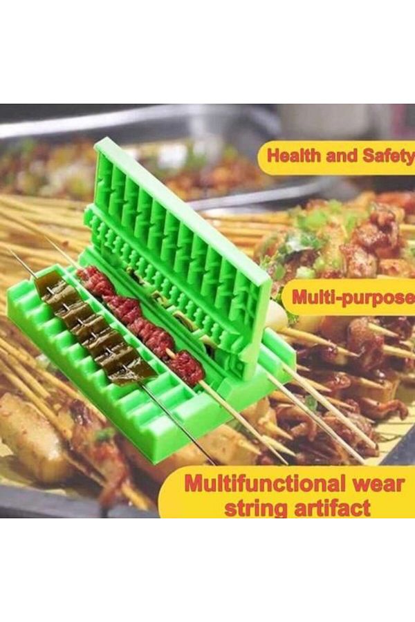 Generic-New multi-functional kebab tool can be quickly reused, beef, vegetable and barbecue skewers 1