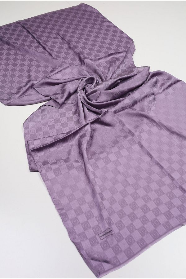 PİRAMİT-Pyramid Monogram Flush Shawl - Pattern-03 - Color-03 1