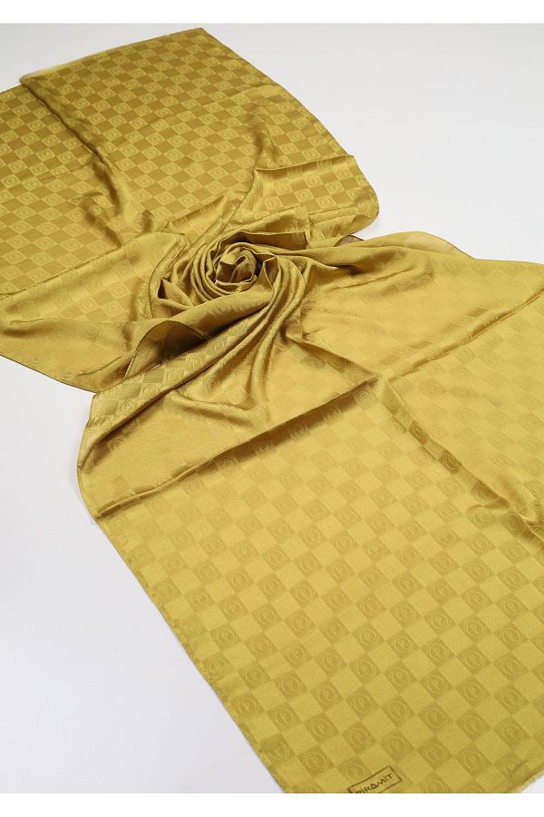PİRAMİT-Pyramid Monogram Floss Shawl - Pattern-03 - Color-13 1