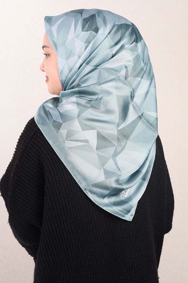 Berussa-Hybrid Patterned Crystal Scarf - Pattern-03 - Color-04 1
