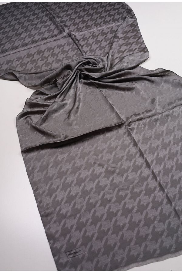 PİRAMİT-Pyramid Monogram Flush Shawl - Pattern-05 - Color-15 1