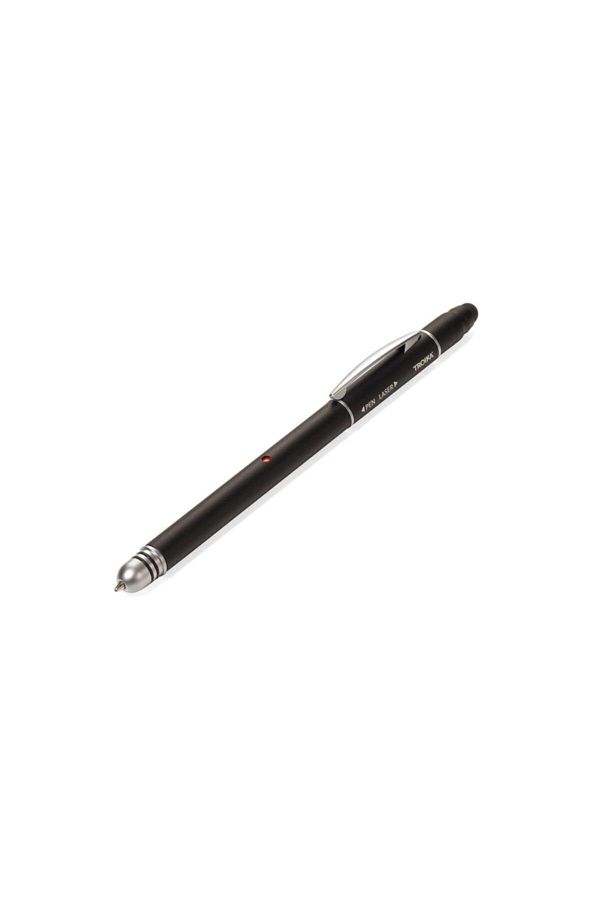 Troika-Las01/bk Scientist Laser Lighted Stylus Multi Functional Ballpoint Pen ( Blue - Red)| T 1