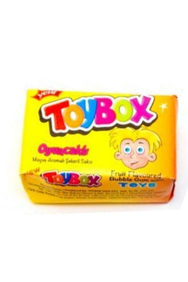 Toybox-Yellow Chewing Gum with Toy 1 Piece 1