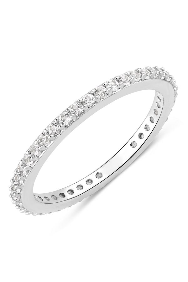 Rafaela Donata-Edelsteinring Ring Sterling Silber Topas Weiß 1