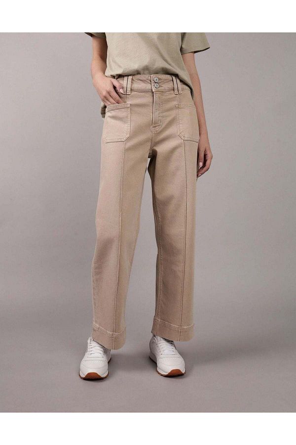 AMERICAN EAGLE-Ae High-waisted Stovepipe Crop Pant 1