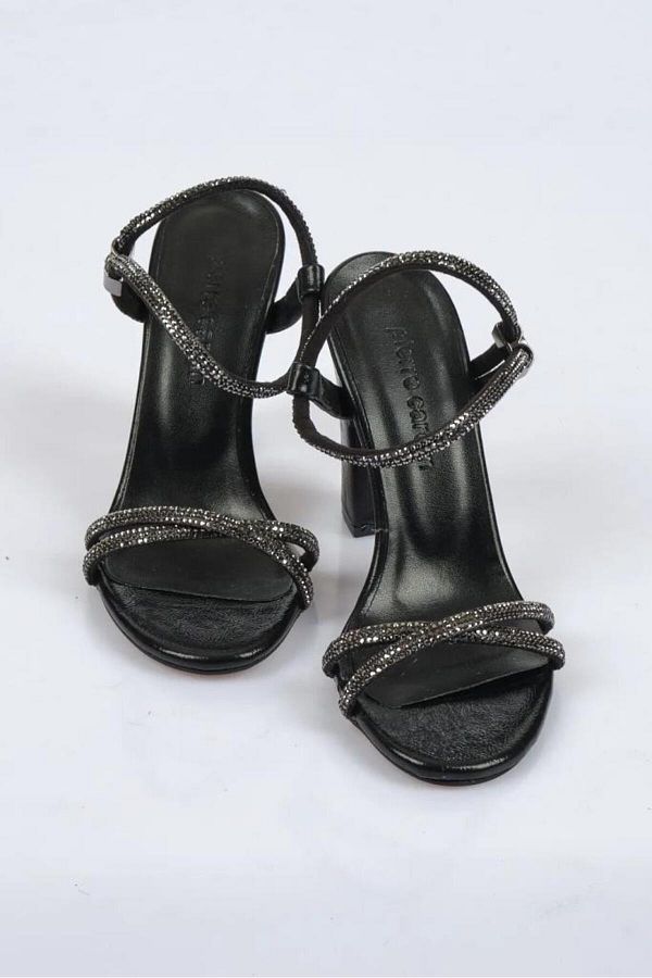Pierre Cardin-PC-52287 Γυναικεία πέδιλα με τακούνι 10 εκ 1
