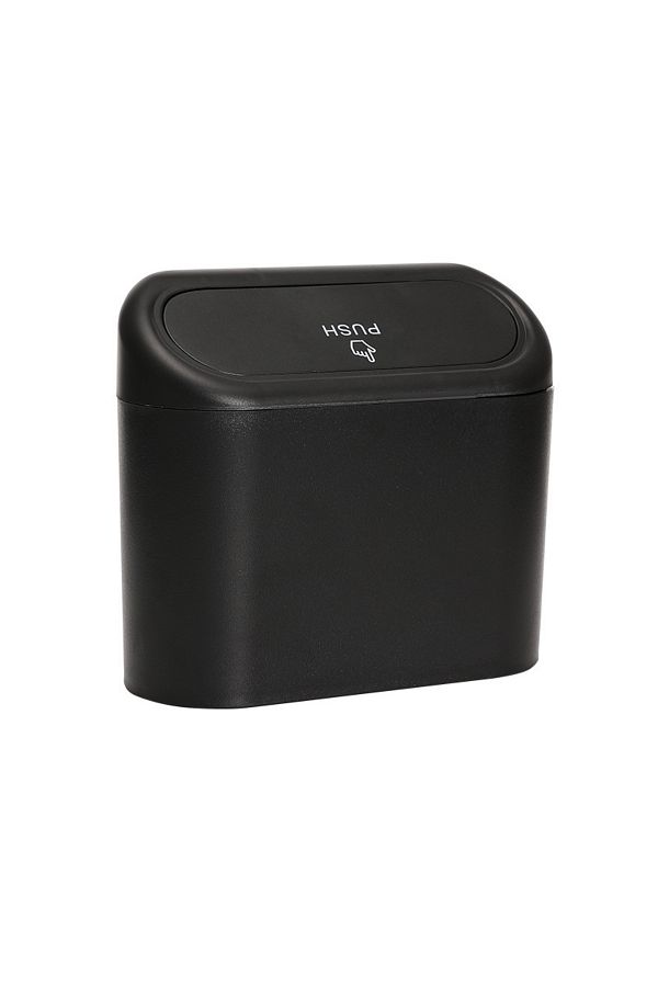 Choice-Car Trash Bin Hanging Vehicle Garbage Dust Case Storage Box Plastic Pressing Square Trash Can Typ... 1