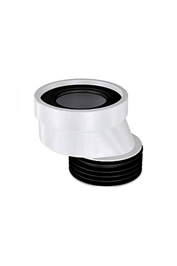 İZYAPI-6-cm Eccentric Toilet Seat Drain - Slidable Kada, Bottom Exit,PVCPipe 1