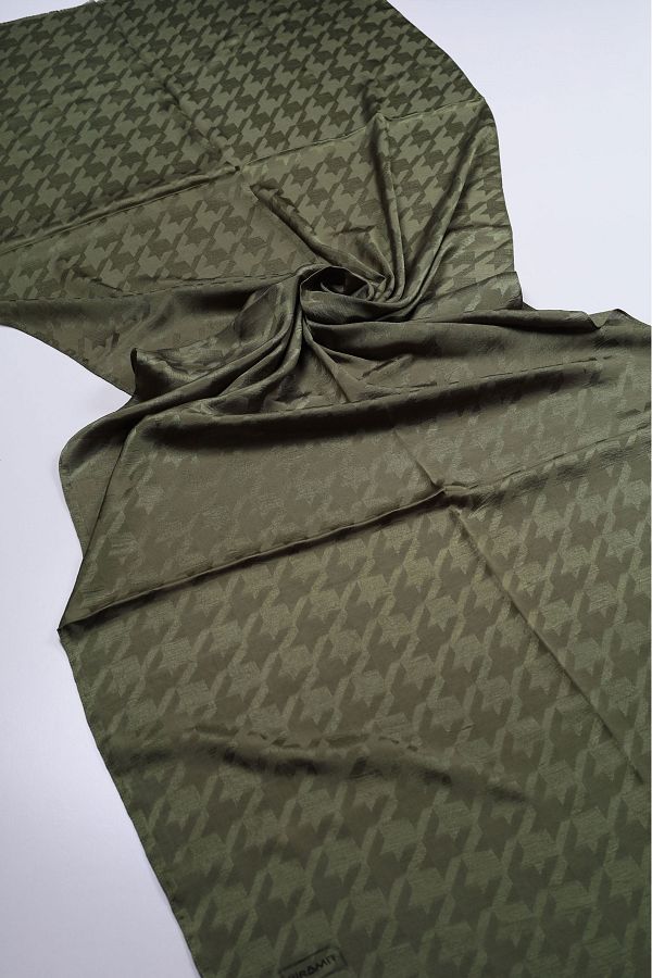 PİRAMİT-Pyramid Monogram Floss Shawl - Pattern-05 - Color-17 1