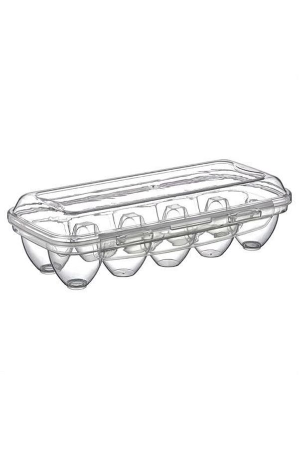 deposite-Buffer® 10 Compartments Egg Cup Storage Box with Lockable Lid Yu110 1