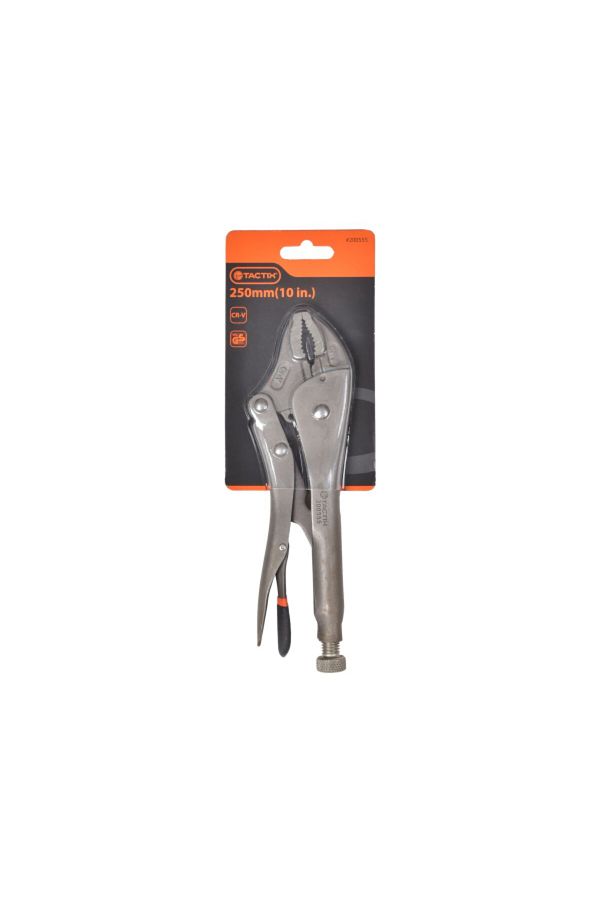 Tactix-Double Dipped Handle Curve Jaw Locking Plier 10inch 1