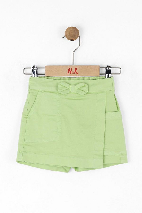NK-Green Baby Girl Mellow Shorts 1-4 Years 1