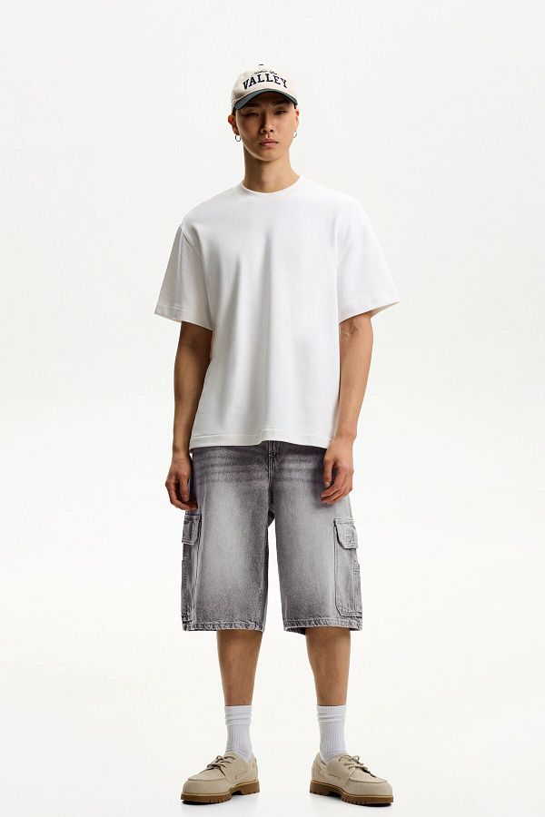 Bershka-شورت برمودا واسع 1