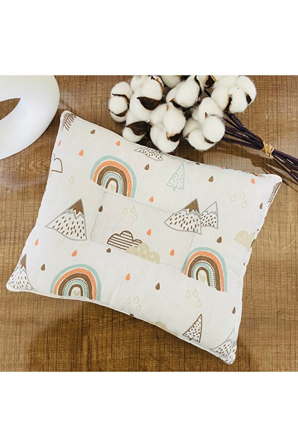 Babycitytr Babycity 0-12 Ay Düz Kafa Yastığı Yenidoğan Bebek Yastığı