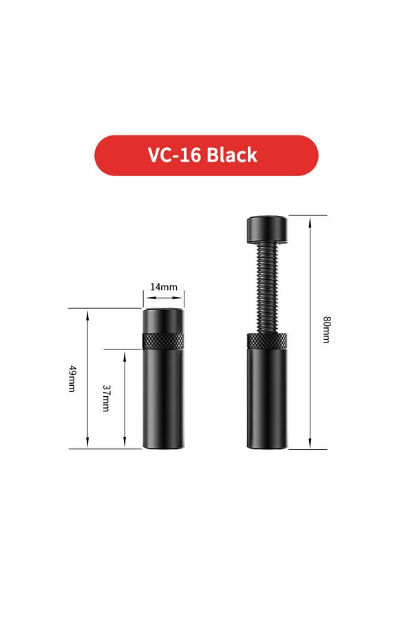 Choice-حامل بطاقة الرسوميات VC-16 B من TEUCER VC-16 حامل عمودي تلسكوبي دوار مع دعامة مغناطيسية 1