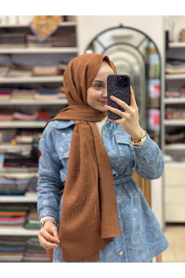HAREM SCARF-Tile Harem Scarf Lyocell Elisa Shawl 1
