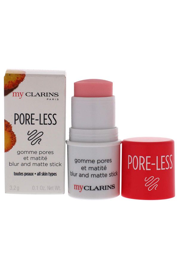 Clarins-CLARINS PORE-LESS Blur & Matte Stick | Blurs Pores, Mattifies, Vegan, 0.1 Oz 1