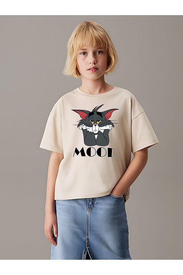 uyguntarz-Children's Mood Printed Cotton Tshirt 1