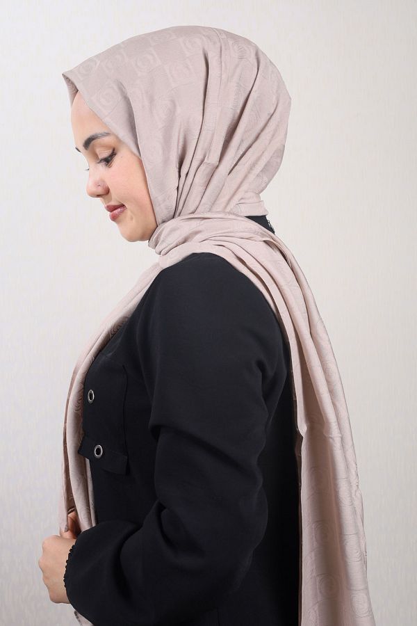 SAPPHIRE-شال مدقق منقوش - نمط-01 - لون-10 1