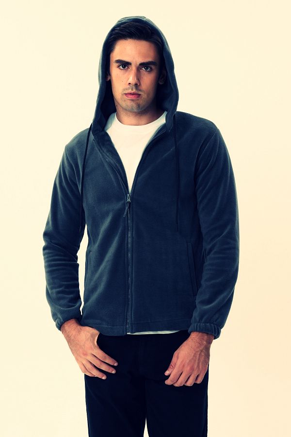 Twister Jeans-Esw 2780 Hooded Zippered Non-Pilling Fleece Sweat Jacket 1