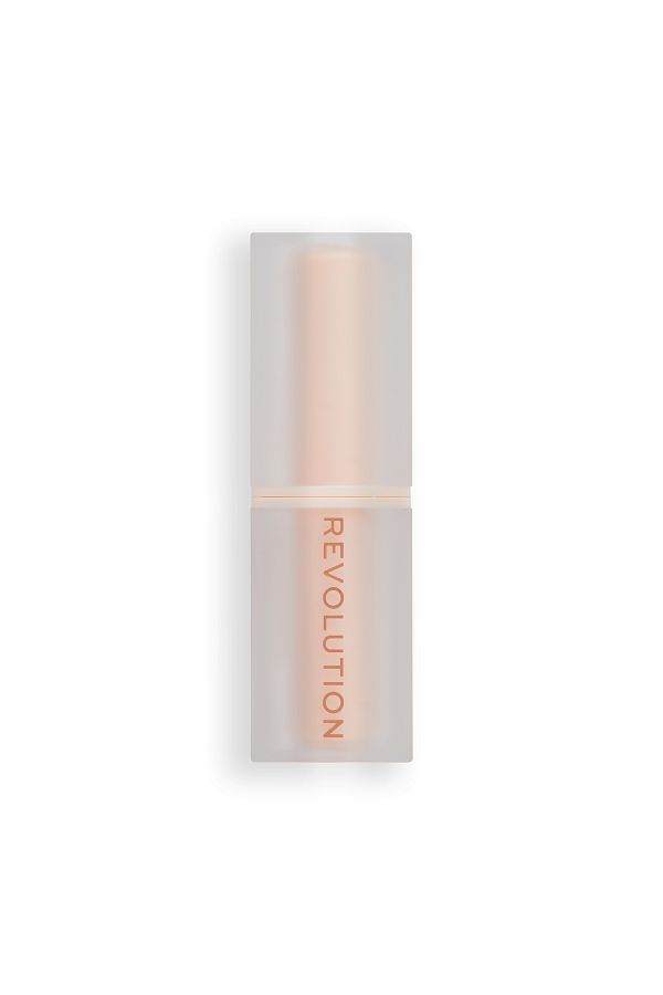 MAKEUP REVOLUTION-Revolution Lip Allure Soft Satin Lipstick Brunch Pink Nude 1