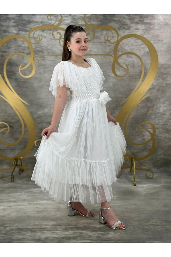 Pumpido-Esila Model Holiday Girl's Dress 1