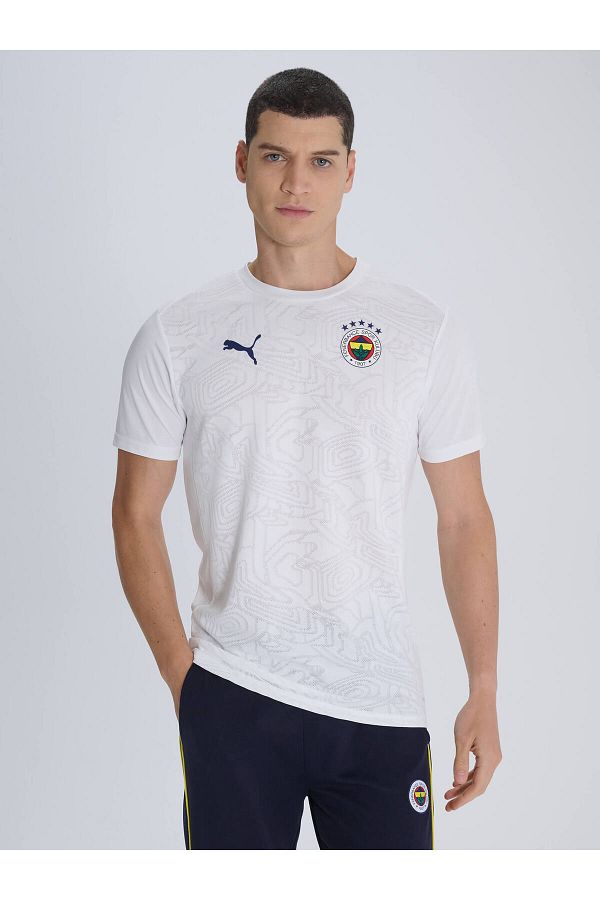 Puma-Fenerbahce 2024/2025 A Team Weiß Trainer Trainingsshirt 1
