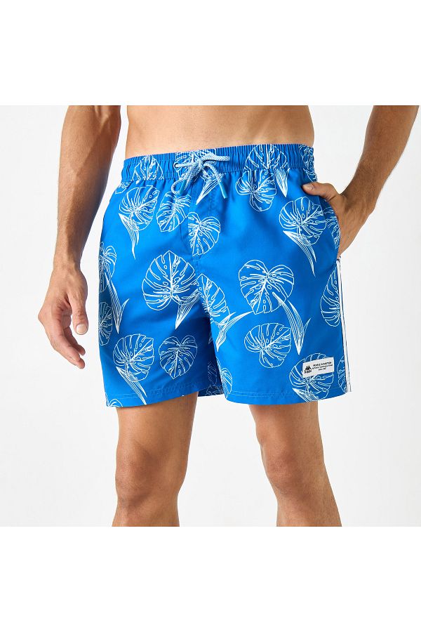 Kappa-Kappa All-Over Print Swim Shorts with Drawstring Closure 1