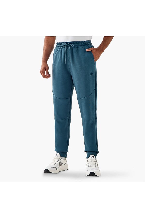 Kappa-Drawstring Detail Joggers with Pockets 1