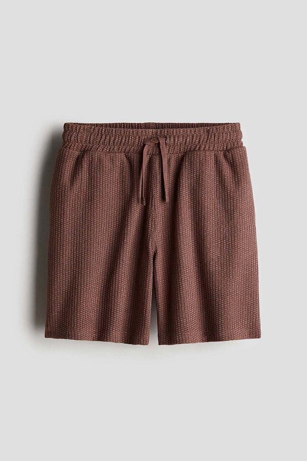 H&M-Textured-knit shorts 1
