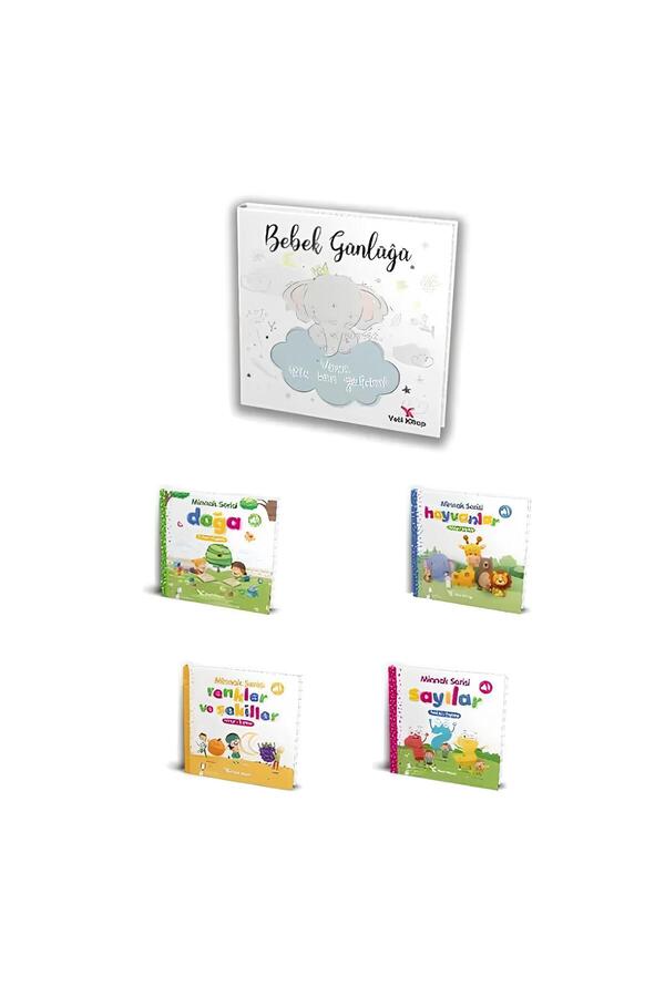 yeti kitap 03 Yaş Bebeğimin İlk Kitapları Seti 5 Kitap Takım