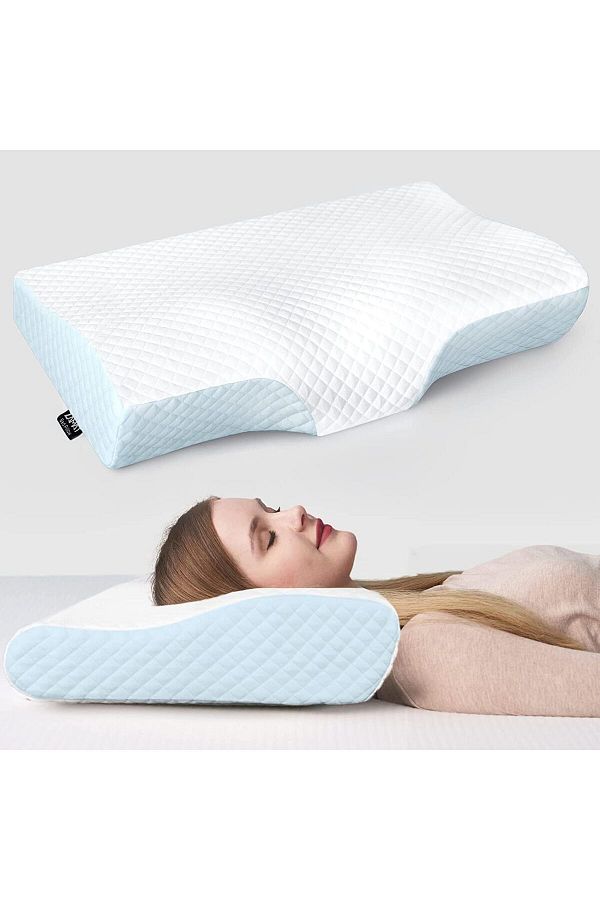 COOYA-Neck Pillows, Can relieve cervical spine pain, Removable and washable, Bed Pillows for Side 1