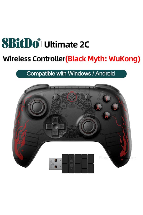 Choice-Wireless 8bitdo Gamepads Pc Black Myth Wukong Ultimate 2c Wireless Or Wired Gaming Controller Window 1