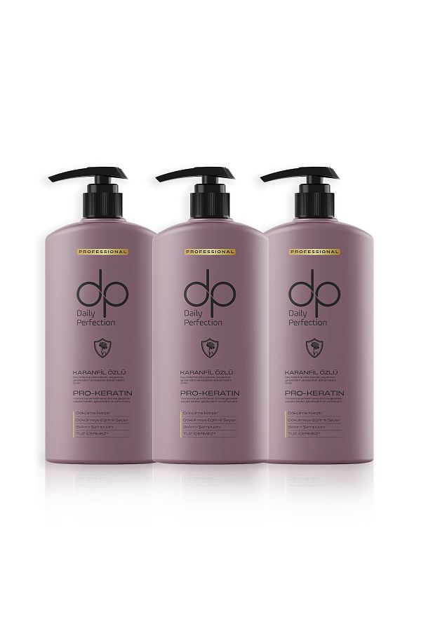 dp Daily Perfection-Clove Extract Shampoo, 425 ml X 3 Pieces 1