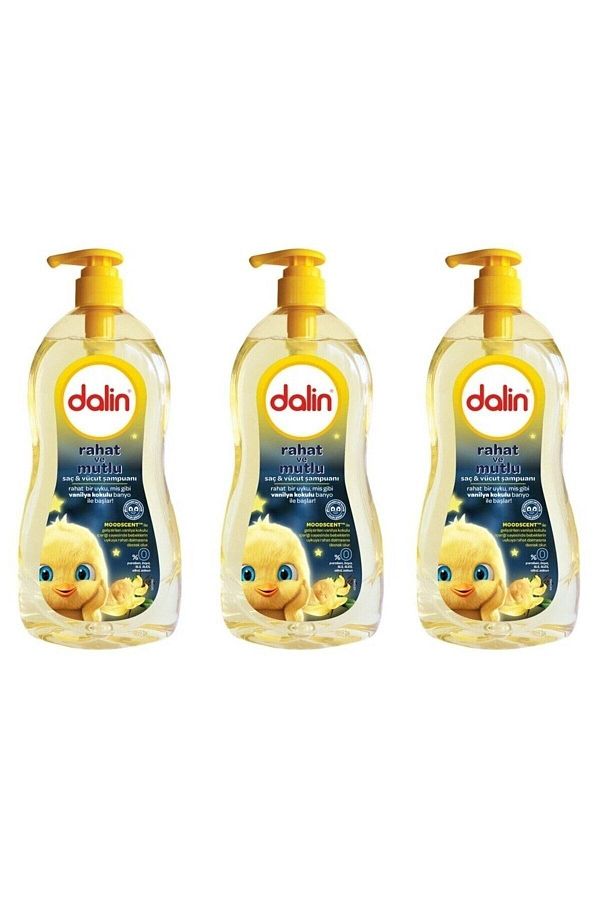 Dalin-3 Pieces 700ml Comfortable Sleeping Shampoo 1