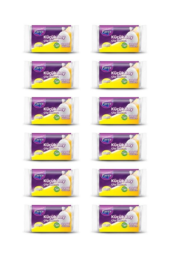 Parex-Mini Size 12 Strong Garbage Bags 1