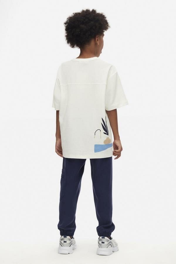 NK-Boy's Just Tshirt 8-14 Years Ecru 1