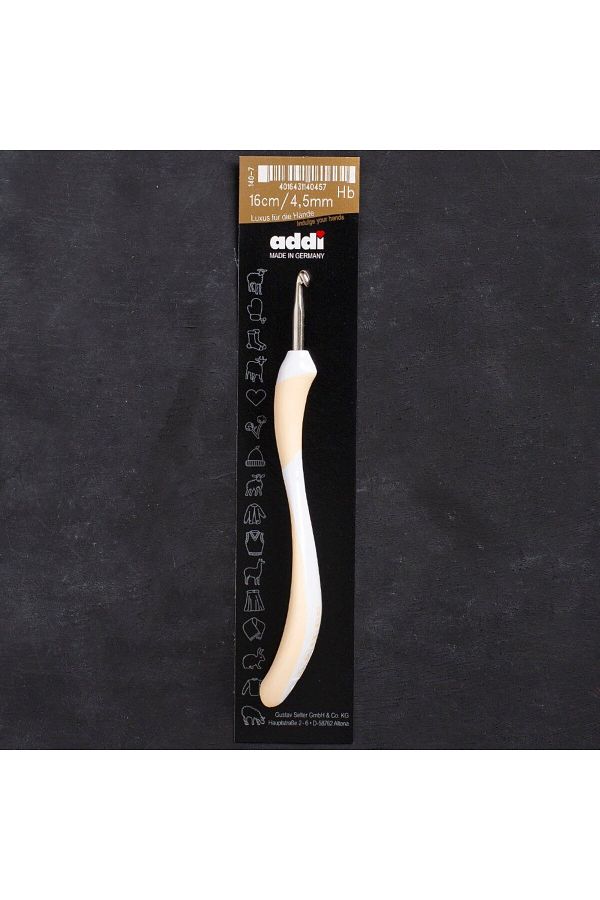 Ethab Ticaret-Addi Swing Beige Ergonomic Wool Crochet - 4.5mm 16cm - 140- 1